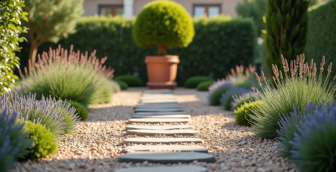 Diseño de hidrozonas en jardín mediterráneo para optimizar el consumo de agua