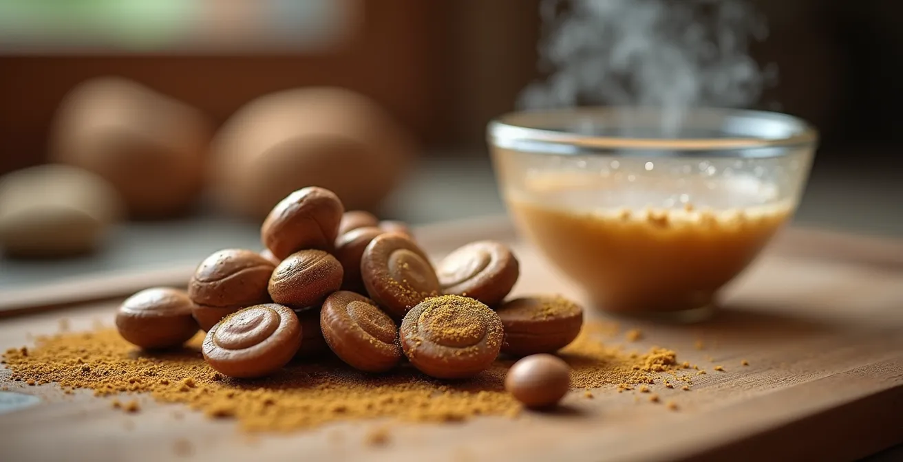 Proceso de escarificación de semillas con lija y tratamiento con agua caliente